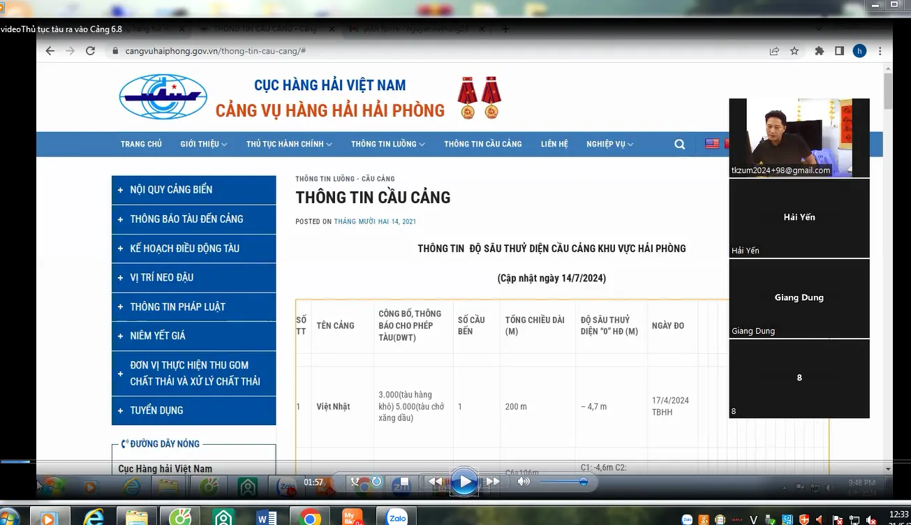 Học nghiệp vụ Online